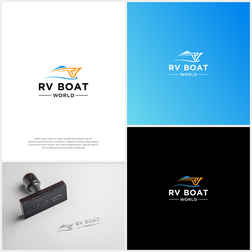 Quest for the Best RV (and boat) Logo Design by pudica