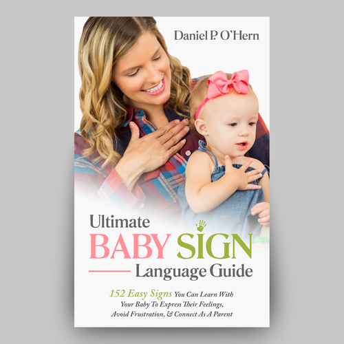 Baby Sign Language for Parents ebook cover Design by Hisna