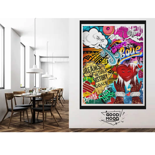 JezzusさんのDope Graffiti Wall / Mural like Illustration to create buzz for a product launchデザイン