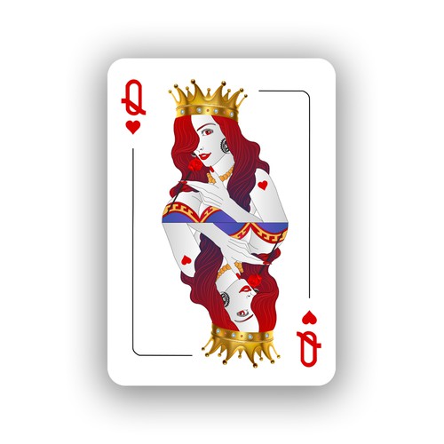 Original Artistic Poker Card Design Design por ⭐ilLuXioNist⭐