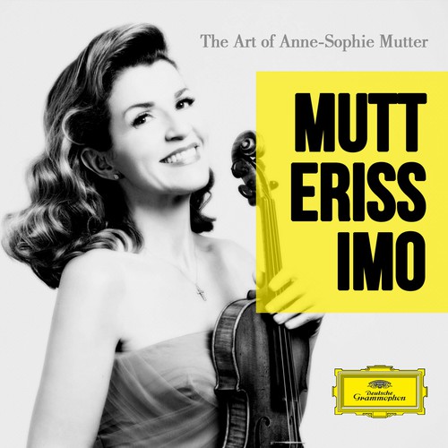 Illustrate the cover for Anne Sophie Mutter’s new album Diseño de koifish