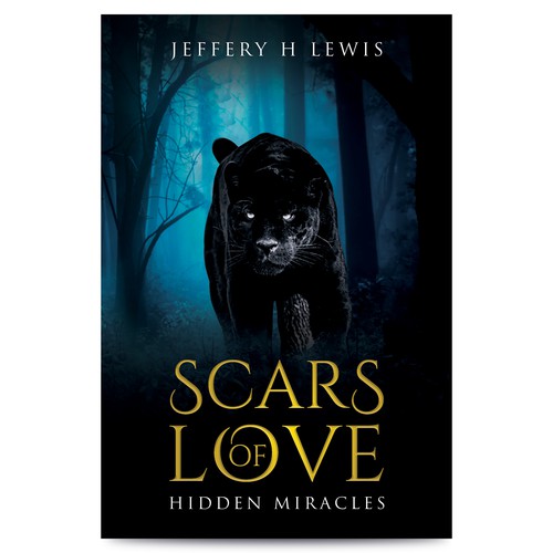 Scars of love book cover Design by HAREYRA