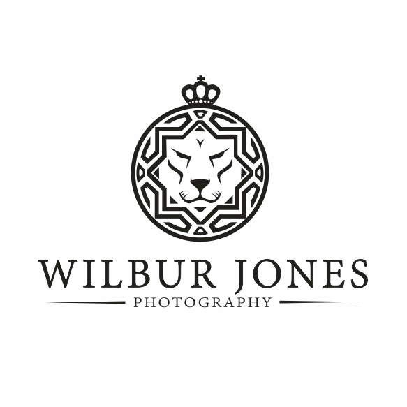 Headshot logo with the title 'Photography logo'