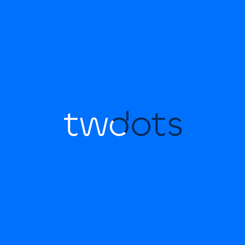 Two Dots Software Fraud Prevention Logo Design - Modern and Simple! Design by Henryz.