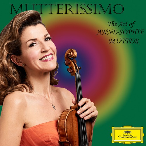 Illustrate the cover for Anne Sophie Mutter’s new album Diseño de MagicBrush
