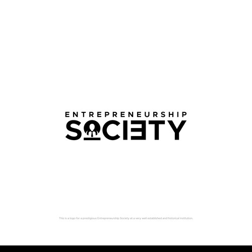 Striking Logo for Entrepreneurship Society Design by MisterR