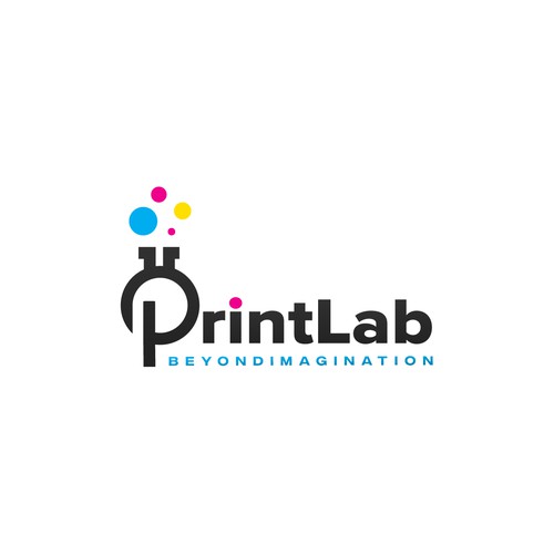 Request logo For Print Lab for business   visually inspiring graphic design and printing Design by Royzel