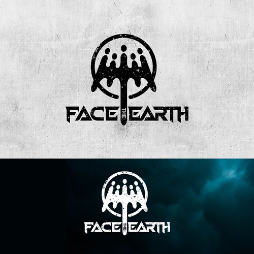 Design a band logo and symbol for alternative rock band “Face the Earth” Design by a.mjb