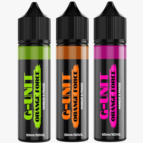 G-UNIT Eliquid need his new label Design by ilonaGi