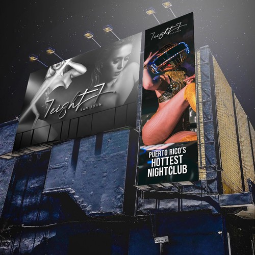 Billboard for a Nightclub and Gentlemen’s Club Design by SoftSkills