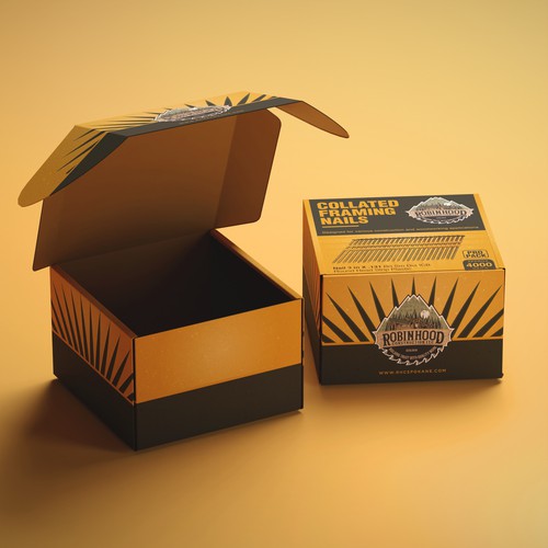 Dare to Impress: Design a Modern and Sleek Nail Box Packaging Design by DemRo