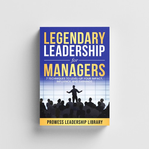 Design a Captivating Book Cover for a Leadership Skills Book for Managers Design by AIMVISION