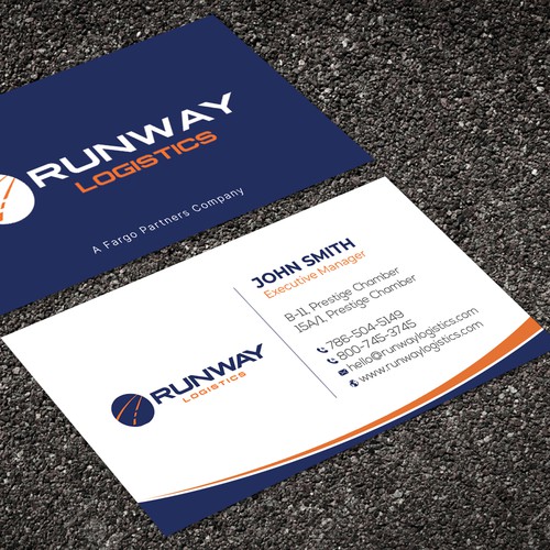 Design di Runway Logistics Business Card di ™SF_Design™