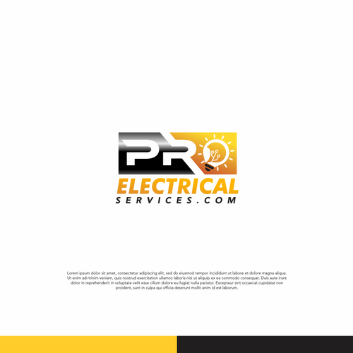 we need a powerful logo to attract customers whit electrical projects or needs Design by RikiArt