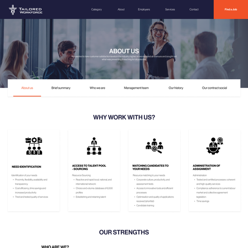 Job Recruitment Website Design by aldo.rgr