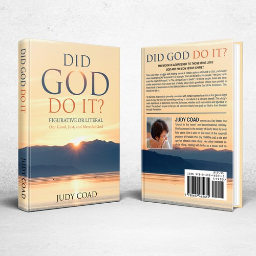 Design book cover and e-book cover  for book showing the goodness of God Design by TopHills