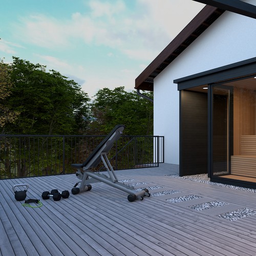 Ideation: Roof Top Terrace Design by ¤H5¤