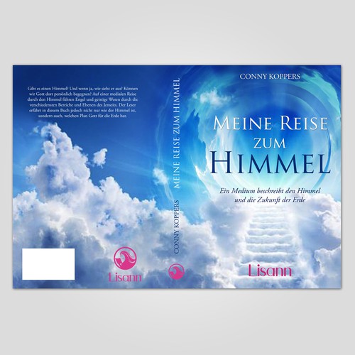Cover for spiritual book My Journey to Heaven Diseño de gandhiff
