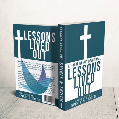 We need a captivating cover for our 1-year Devotional! Design by Zahari Studio