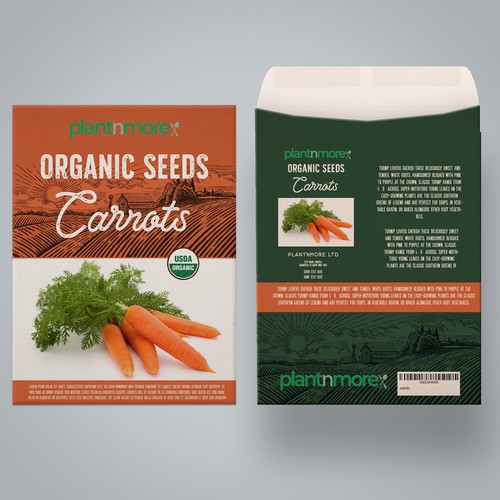 New Vegetable Seed Packet Line - Packet Design Needed Ontwerp door Windmill Designer™