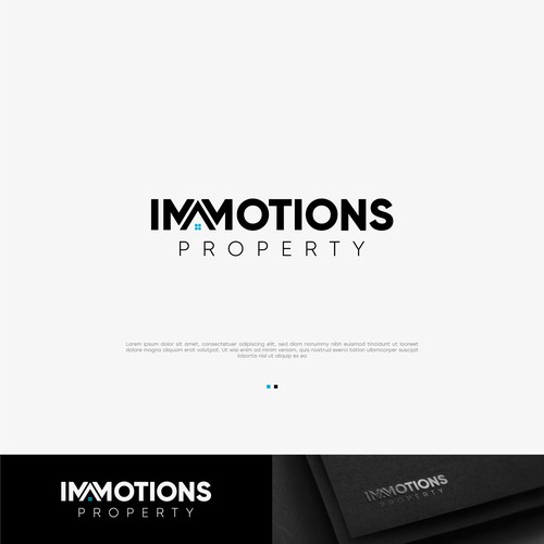 Logo IMMOTIONS PROPERTY Design by MEGA MALIK