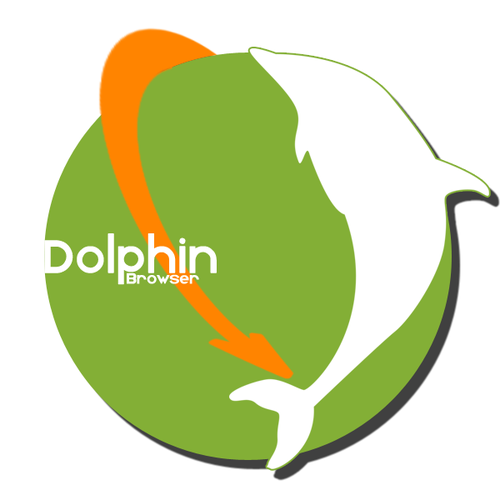 New logo for Dolphin Browser Design por dravenst0rm
