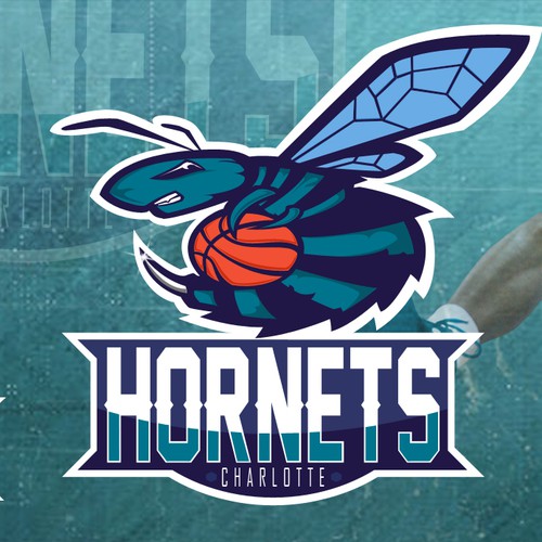 Community Contest: Create a logo for the revamped Charlotte Hornets! Design by gergosimara.com