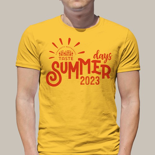 Summer Camp T-Shirt Design by NVBoza