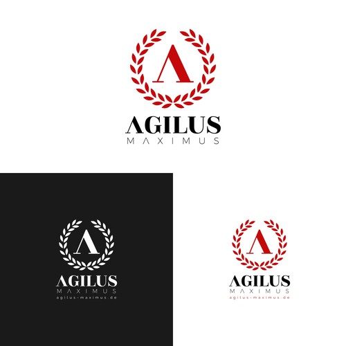 Logo for project "agilus-maximus.com" Design by MOHStudio_