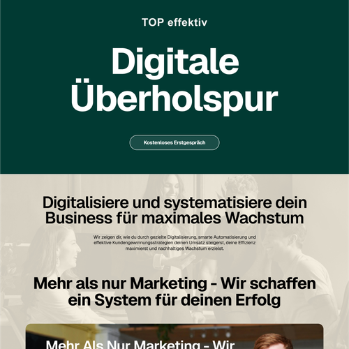 Diseño de Landing Page propuesta en el concurso por +Positive Ca$h