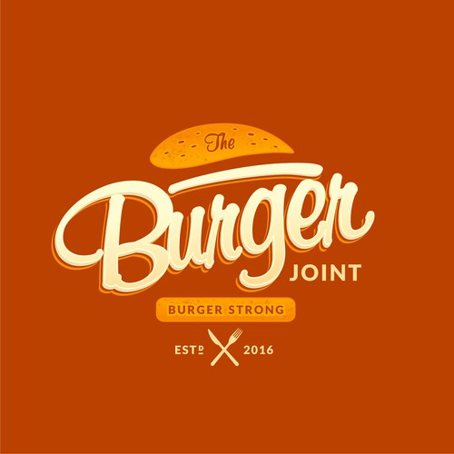 Classic, Clean and Simple Logo Design for a Burger Place.. Design by Rozak Ifandi