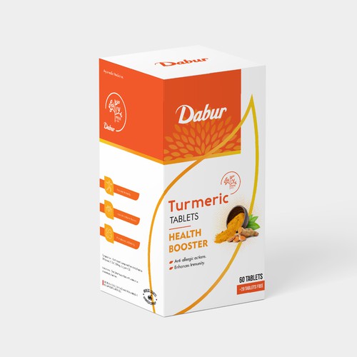 Premiumising Dabur's Pure Herbs range Design by RohitP.