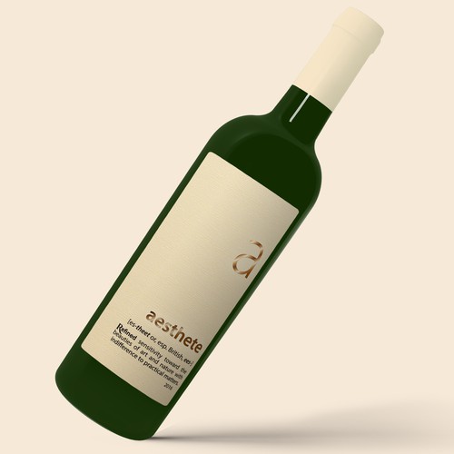 Minimalistic wine label needed デザイン by Mida Strasni