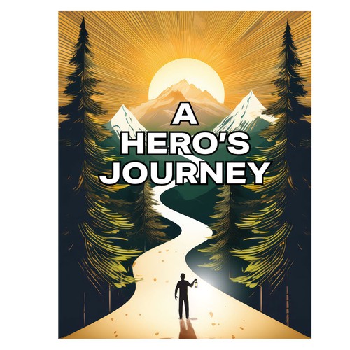 Please take this rough book cover I made and make it pop! Design by logroll