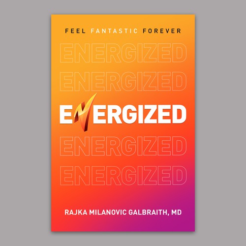 Design a New York Times Bestseller E-book and book cover for my book: Energized Design by yusraa_