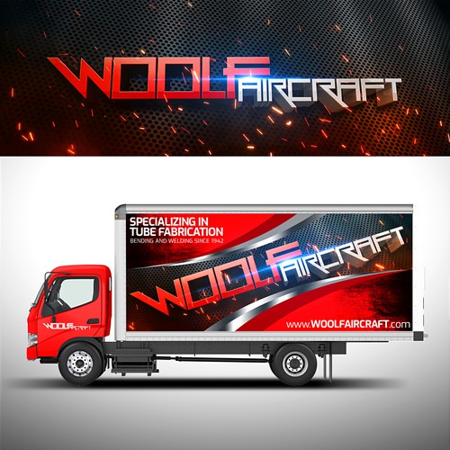 Design our box truck wrap! Design by Artpaper ✪