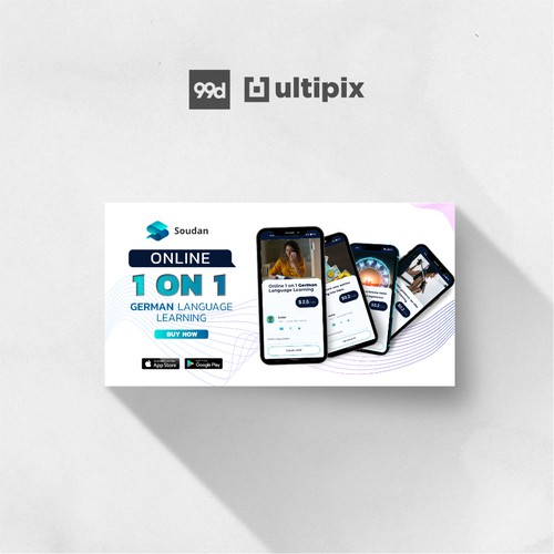 Promotional images for the app Design by ultipix