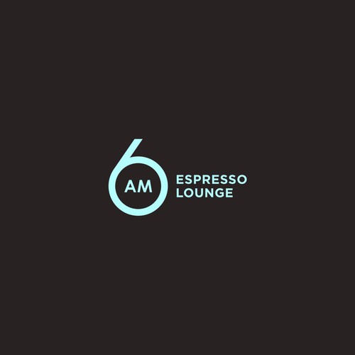 Design an enticing logo for 6 A.M. Espresso Lounge Design by adwar std.