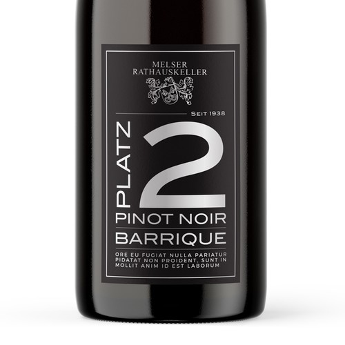 Design the label of an exclusive wine for our new inspiring wine bar Design von ADD778