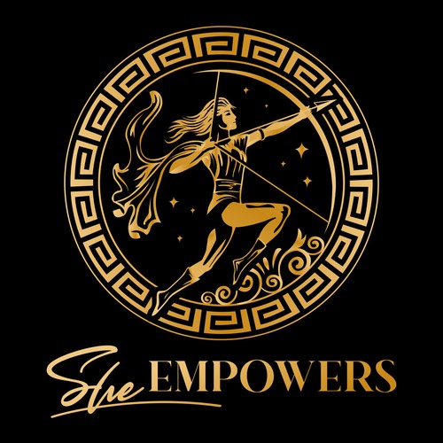 SHEempowers - luxurious design of a woman preferrably in some kind of a circle to appeal to women professionals Design by Jacob Gomes