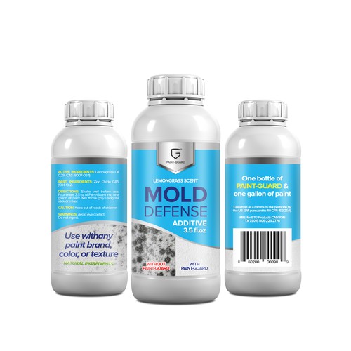 Paint Additive Label Redesigned for Store Shelves Design by creationMB