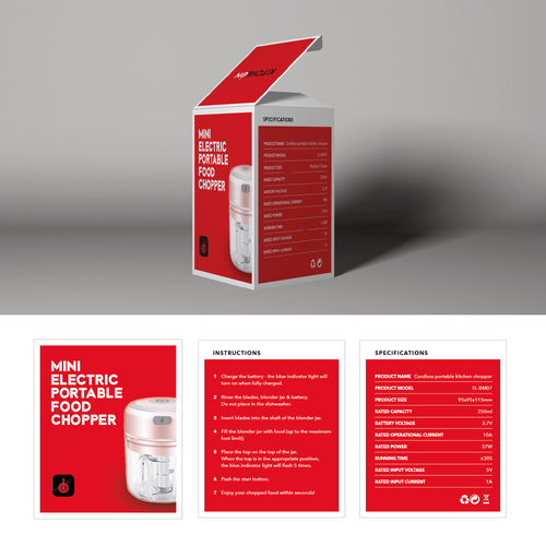 Love to cook? Design product packaging for a must have kitchen accessory! Design by Kat.Fil