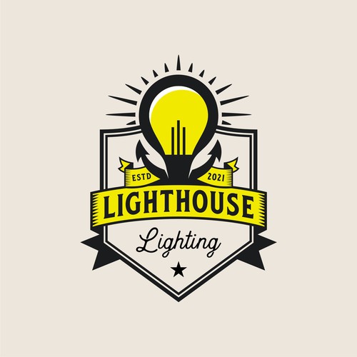 Design a dope, sailor jerry inspired logo for a christmas lighting company Design by naya89