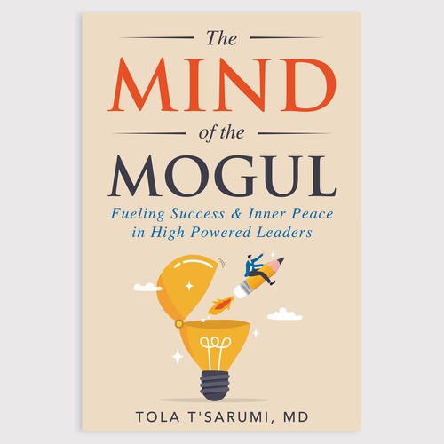 The Mind of the Mogul book cover Design by Unboxing Studio