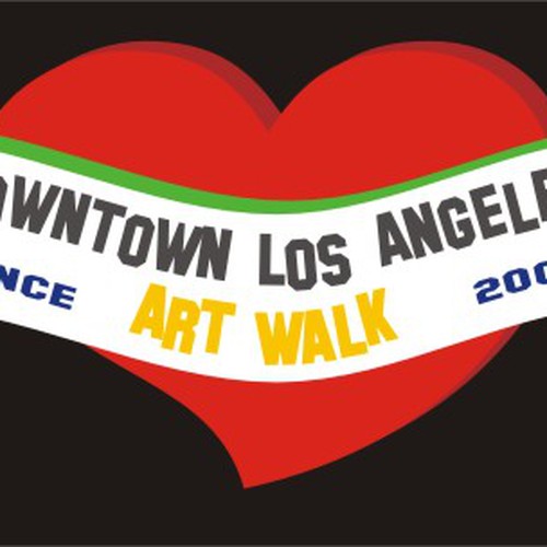 Downtown Los Angeles Art Walk logo contest Diseño de Dalu