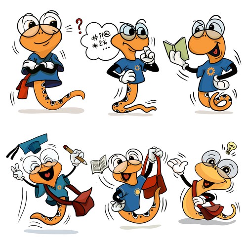 Personaje o mascota propuesta en el concurso por Hameoart