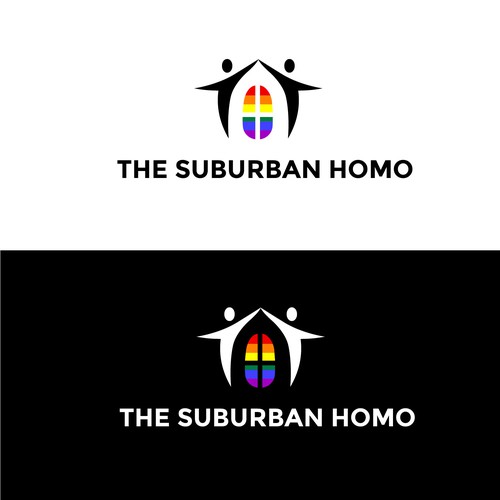 logo for lifestyle site of a thirty-something gay guy living in the burbs Design by cgfx.eth