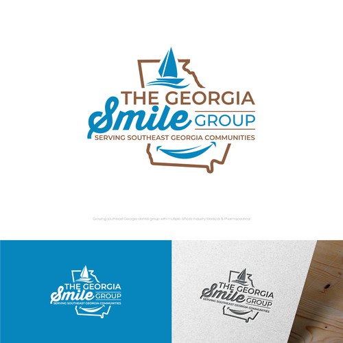 Classy logo for growing dental group in Southeast Georgia Design by Dezineexpert⭐