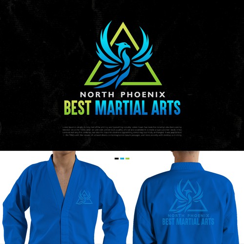 North Phoenix Best Martial Arts school logo Design réalisé par jimzz