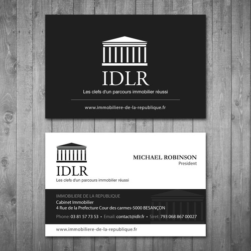 Business card contest entry by Tcmenk